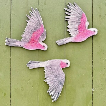 Bridget Farmer | Wall Decorations | Galahs | Set of 3